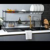 آبچکان پپشت پنجره ای 120 سانت سفید و مشکی