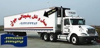 حمل و نقل بار مواد غذایی منجمد و یخچالی در ایلام