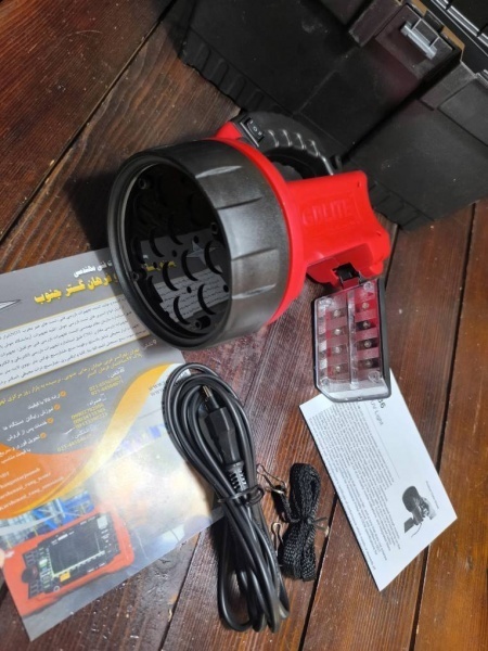 چراغ بازرسی یووی UV12LED | طول موج 365 نانومتر