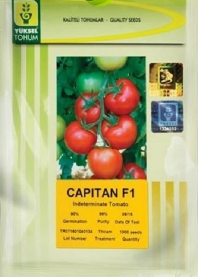 بذر گوجه فرنگی کاپیتان