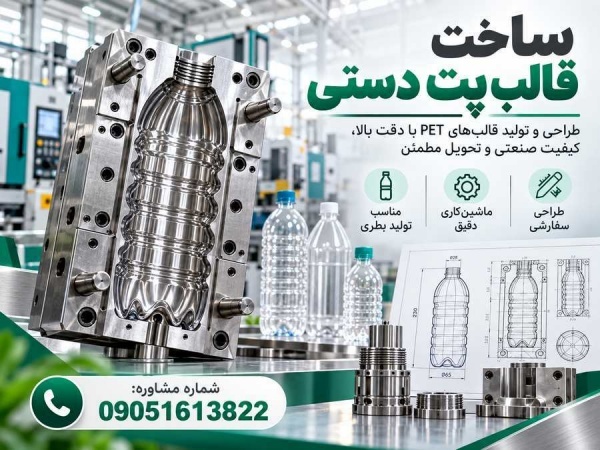 ساخت قالب پت دستی|قیمت رقابتی|طراحی حرفه ای|مشاوره