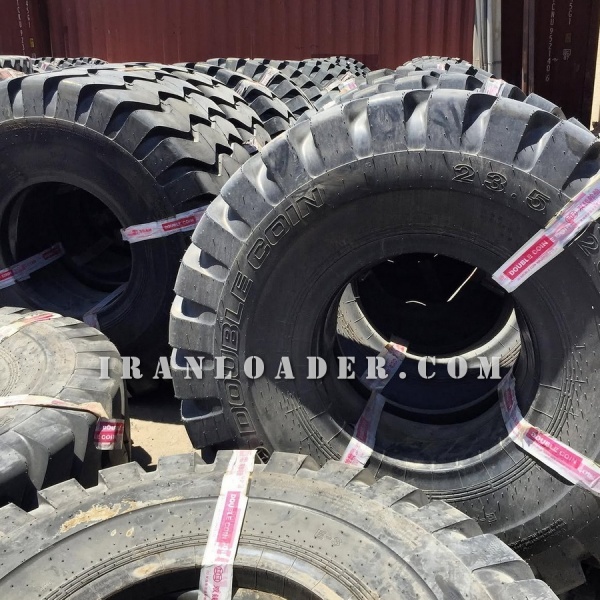 لاستیک لودر با تیوب و نوار دبل کوین سایز 25-20/5