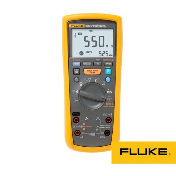 میگر و مولتی‌متر مدل1587fc برندfluke