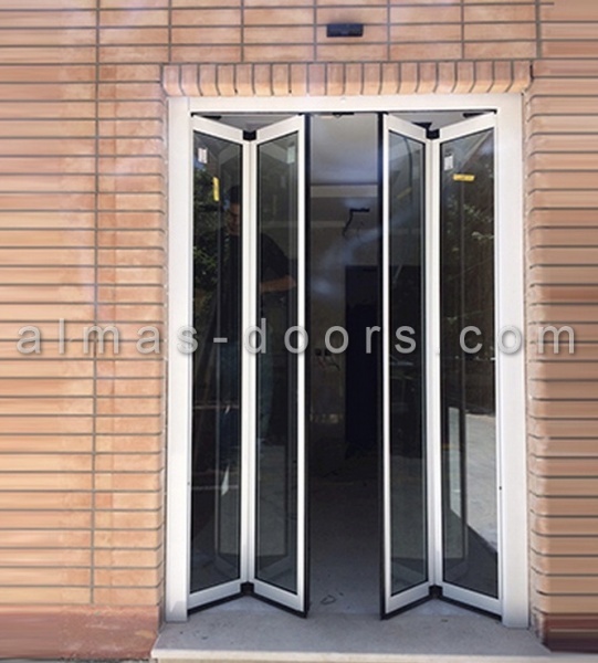 ‏‎درب اتوماتیک شیشه ای