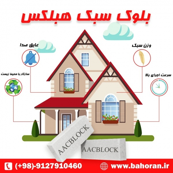 بلوک سبک هبلکس - قیمت بلوک سبک هبلکس